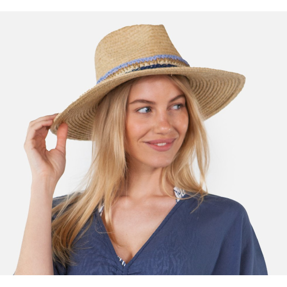 Chapeau Traveller Dawoor Paille Papier Naturelle - Barts