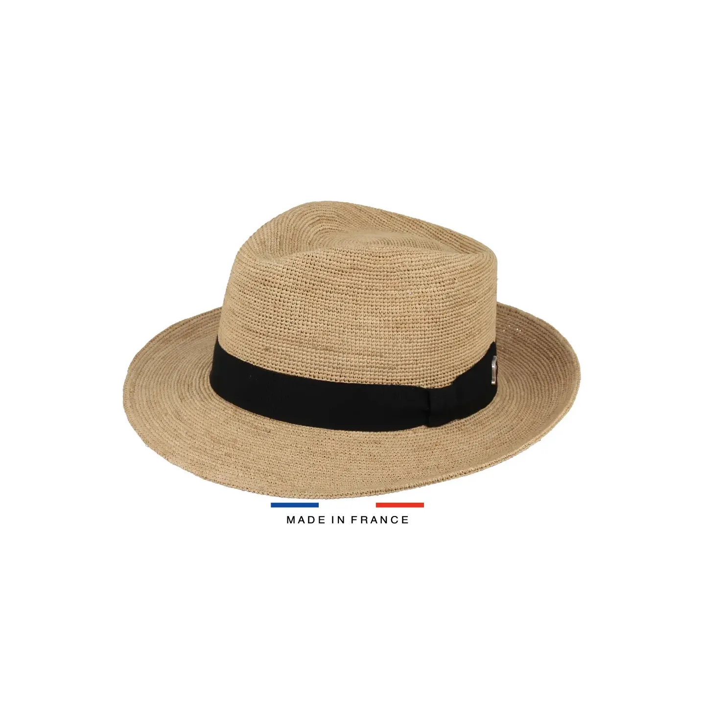 Beige Raphia Traveller Hat - Fléchet | ref: 23254 | Chapellerie Traclet