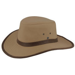 Chapeau Traveller Coton Bio Camel - Fléchet
