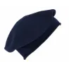 Beret Roll Up Cashmere Navy - Traclet Reference: 23301| Chapellerie Traclet
