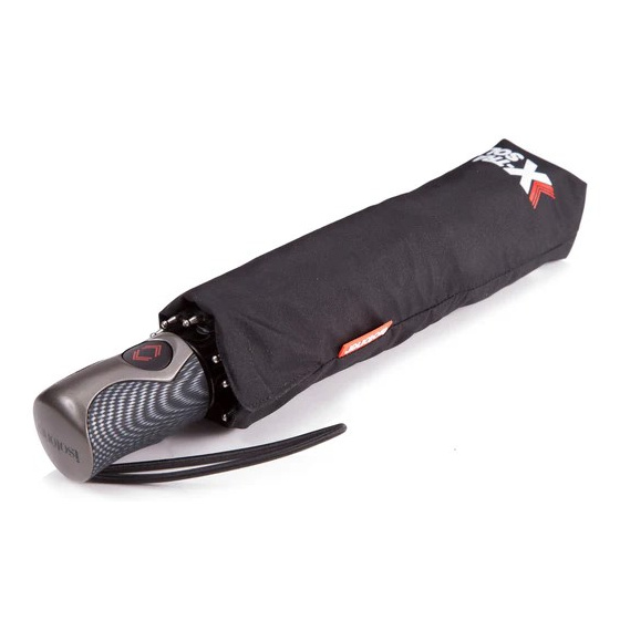 Parapluie 3 Sections Ultra Solide Noir - Isotoner