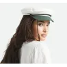 White Cotton Fiddler Sailor Cap - Brixton Ref 23313 - CHAPELLERIE TRACLET