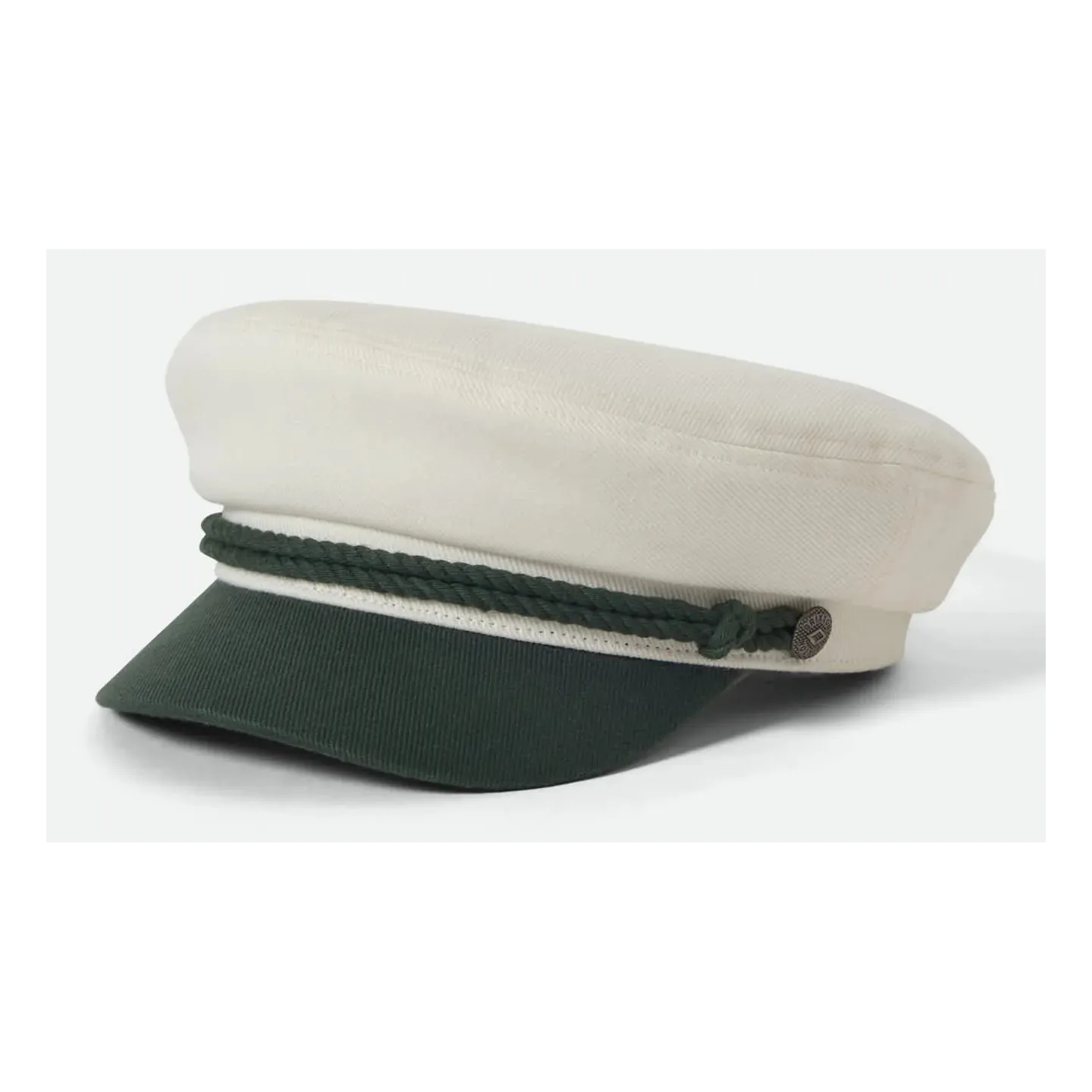 White Cotton Fiddler Sailor Cap - Brixton Ref 23313 - CHAPELLERIE TRACLET
