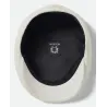 Casquette Plate Barrel Blanche Coton - Brixton Reference : 23315| Chapellerie Traclet