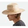 Fedora Blake Sun Straw UPF 40+ Hat - Brixton Reference : 23319| Chapellerie Traclet