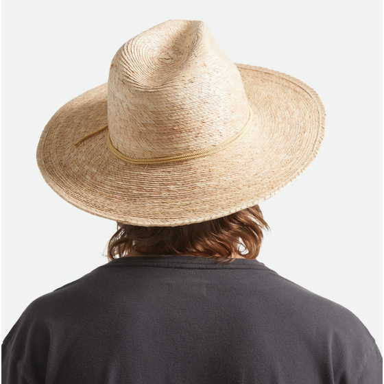Chapeau Fedora Blake Sun Paille UPF 40+ - Brixton