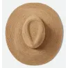 Wide Brim Hat Helena Natural Straw - Brixton Reference : 23320| Chapellerie Traclet
