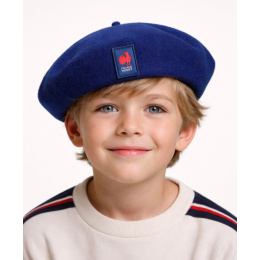 Béret Enfant Officiel De Rugby Bleu - Le Béret Français