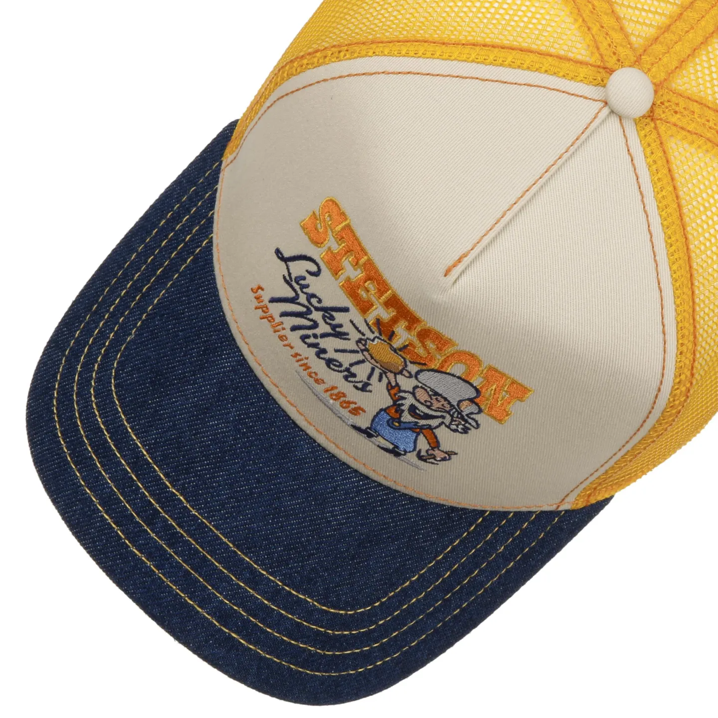 Casquette Trucker Lucky Miners - Stetson | Chapellerie Traclet