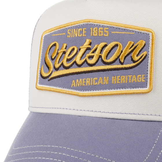 Casquette Baseball Trucker Last Drop Violette - Stetson