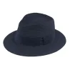 Matanzas Paper Straw Navy Fedora Hat - Traclet Reference : 23339 | Chapellerie Traclet
