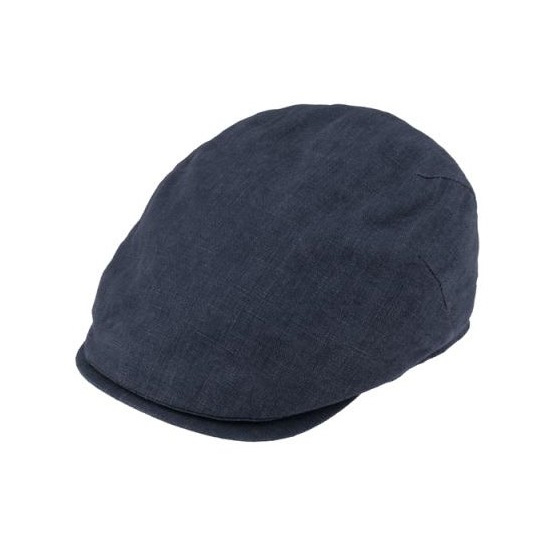 Casquette Plate Valerio Lin Marine - Traclet