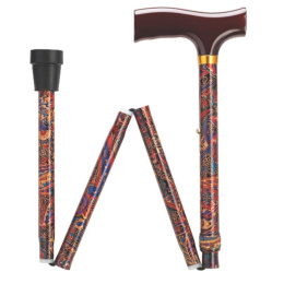 Folding Cane Paisley Patterns - Traclet