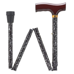 Canne Pliante Motifs Zebra - Traclet