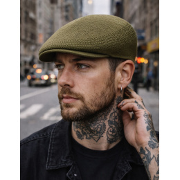 Tropic 504 Army Green Cap - Kangol