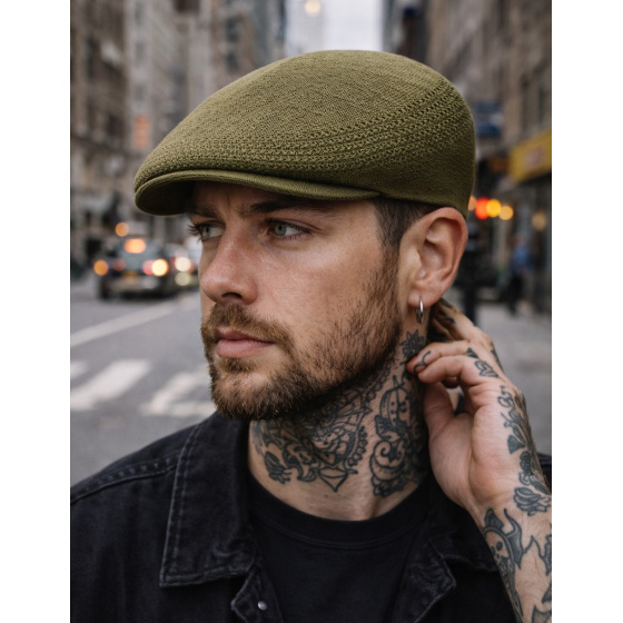 Tropic 504 Army Green Cap - Kangol