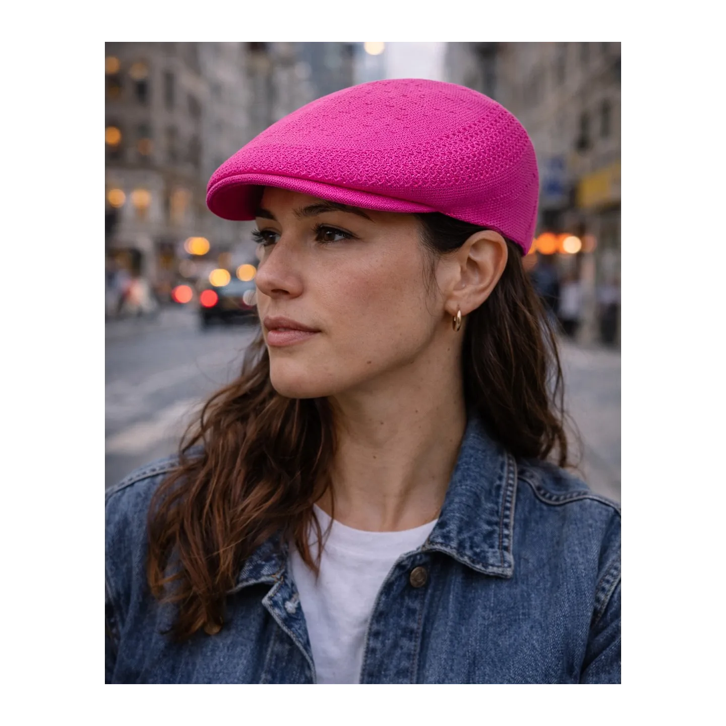 Tropic 504 Fuchsia Cap - Kangol Reference: 23360| Chapellerie Traclet