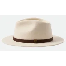 Fedora Hat Messer Wool Felt Off-White - Brixton Reference: 10461 | Chapellerie Traclet