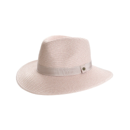 Serenity Rose & White Fedora Hat - House Of Ord
