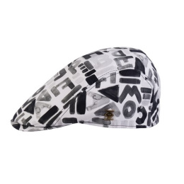 Flat Cap Cotton Bang Letters - Traclet