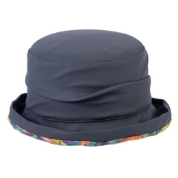 Clola Navy Rain Bob Hat - Traclet