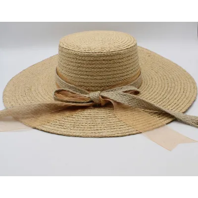 Capeline Blajor Natural Straw - Traclet Reference: 23442 | Chapellerie Traclet