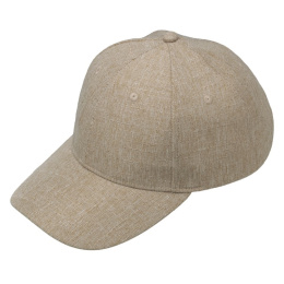 Baseball Cap Bepo Linen & Polyester - Traclet