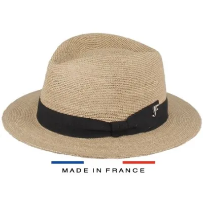 Traveller Monastério Raffia Hat - Fléchet | ref 23445 - Chapellerie Traclet