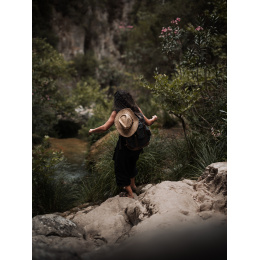 Natural Western Straw Hat - Scippis