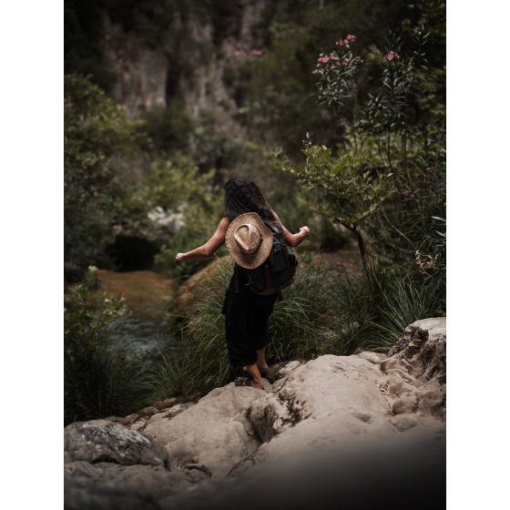 Natural Western Straw Hat - Scippis