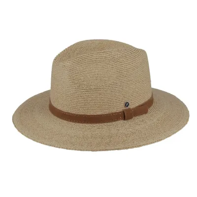 Chapeau Traveller San Fruttuoso Ceinture Camel - Fléchet