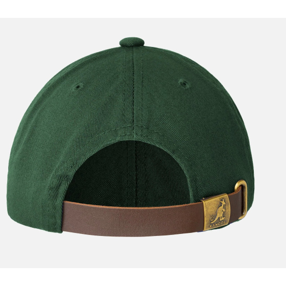 Washed Baseball Cotton Cap Seaweed Green - Kangol