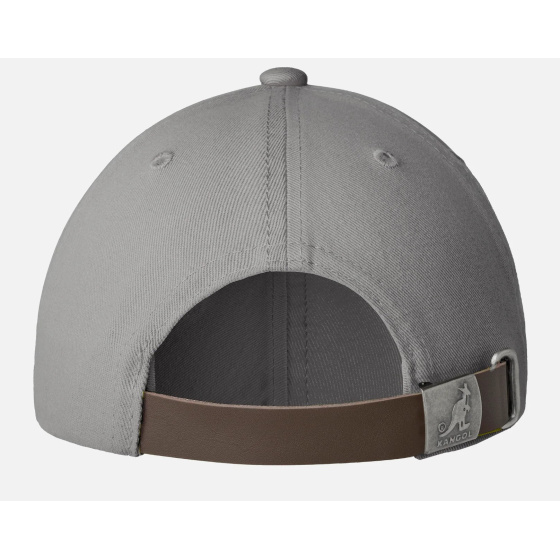 Casquette Washed Baseball Coton Grise - Kangol