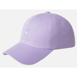 Kangol Washed Baseball Cotton Lilac Cap