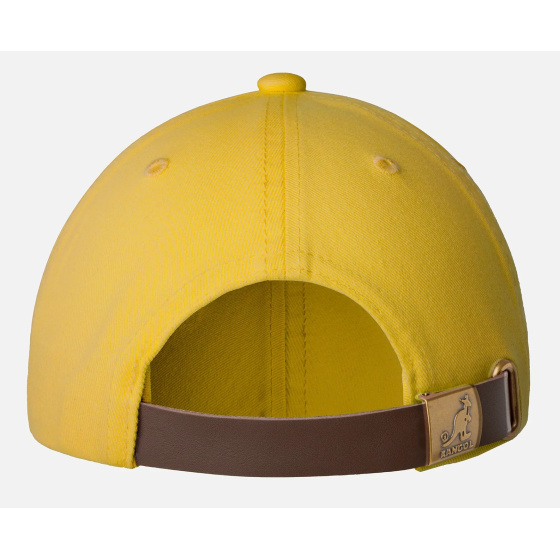 Kangol Washed Baseball Cotton Lemon Cap