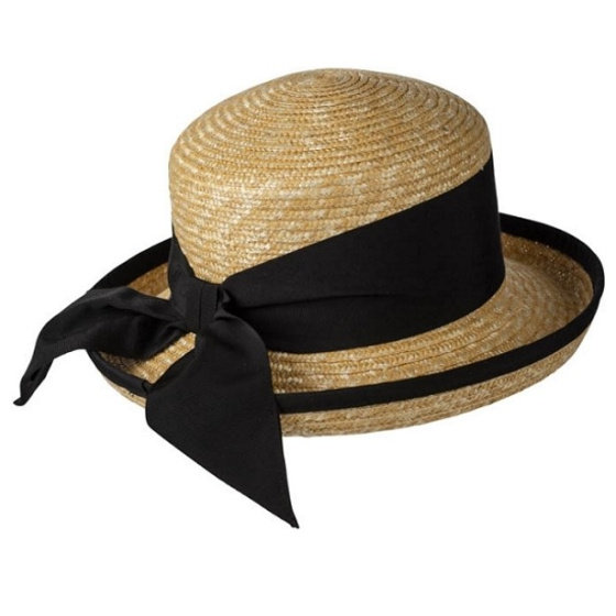 Chapeau Breton Yanna Paille Naturelle - Traclet