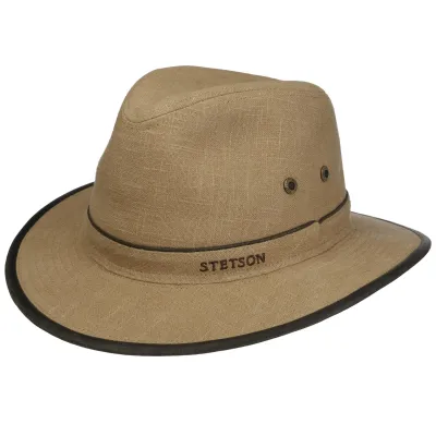 Chapeau Traveller Maryland Lin Sand UPF 40+ - Stetson