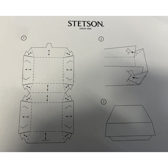 Stetson Burger Cap Gift Box