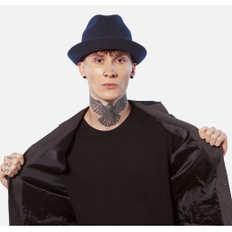 Black Wool Player Hat - Kangol