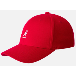 Casquette Wool Baseball Flexfit Rouge - Kangol