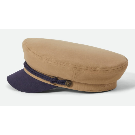 Fiddler Sand & Blue Sailor Cap - Brixton