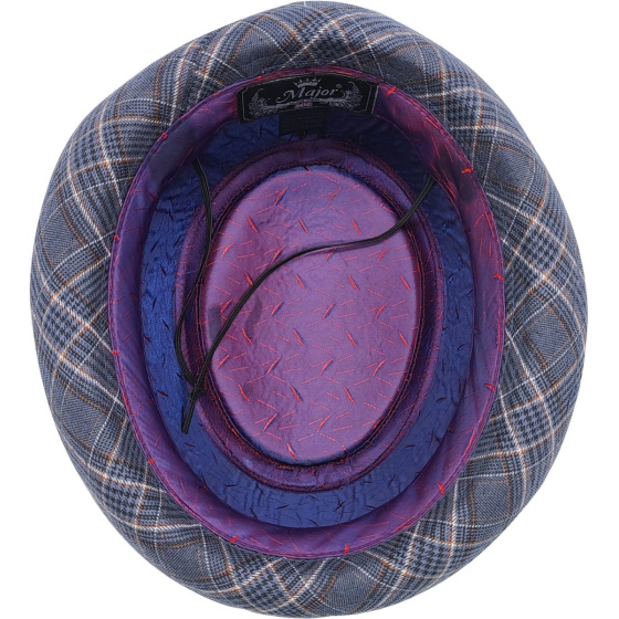 Andrea Grey Porkpie Hat - Traclet