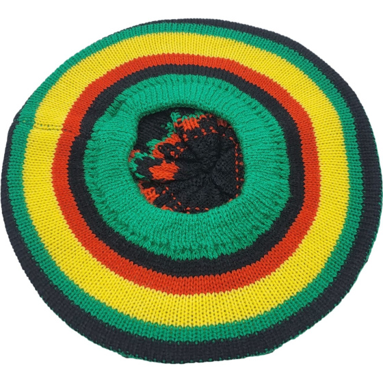 The Rasta Knitted Beret - Traclet
