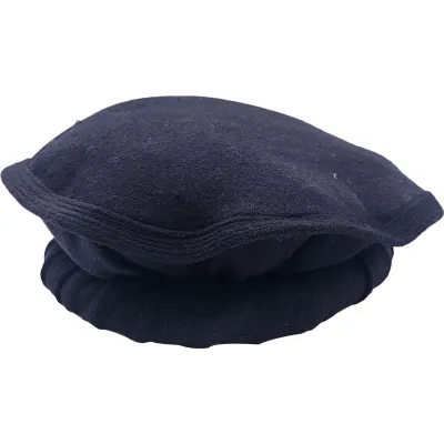 Afghan Pakol Navy Hat - Traclet  Reference : 23524| Chapellerie Traclet