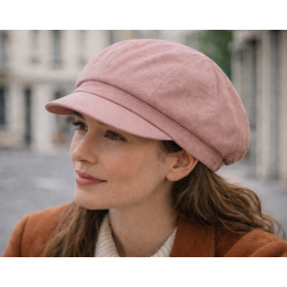 Casquette Gavroche Elorine Poudre & Papillon Réversible - Traclet