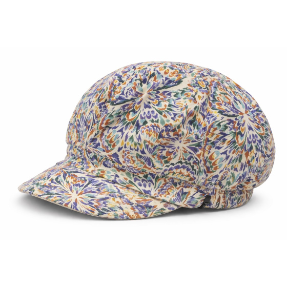 Casquette Gavroche Elorine Jaune & Papillon Réversible - Traclet