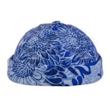 Docker Beanie Cooper Santorini Blue Cotton - MTM | Chapellerie Traclet