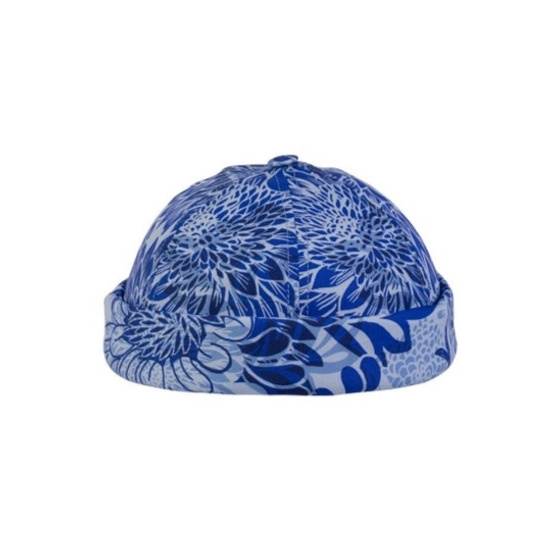 Docker Beanie Cooper Santorini Blue Cotton - MTM