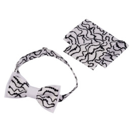 Nœud Papillon Bicolore Noir & Blanc - MTM