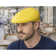 Tropic 504 Ventair Mustard Yellow Beret - Kangol  Reference : 23533| Chapellerie Traclet